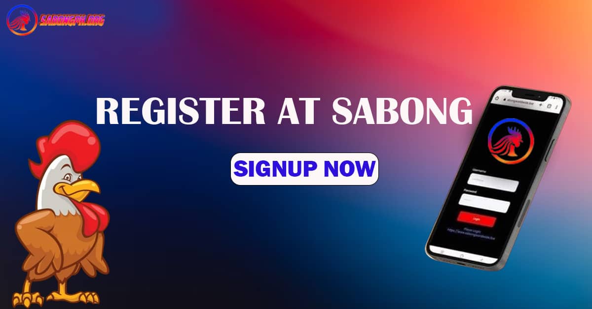 Register at Sabong